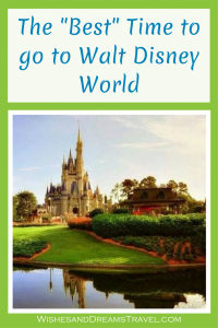 Tips to find the "Best" time to visit Walt Disney World when planning your next family vacation.