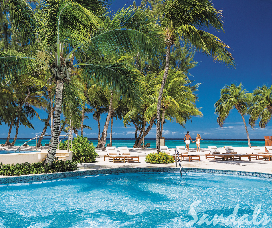 Sandals Barbados Main Pool