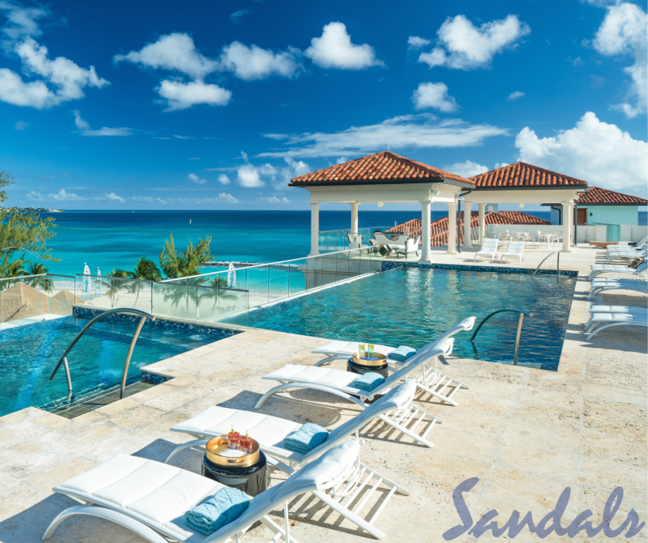 Sandals Royal Barbados Rooftop Pool