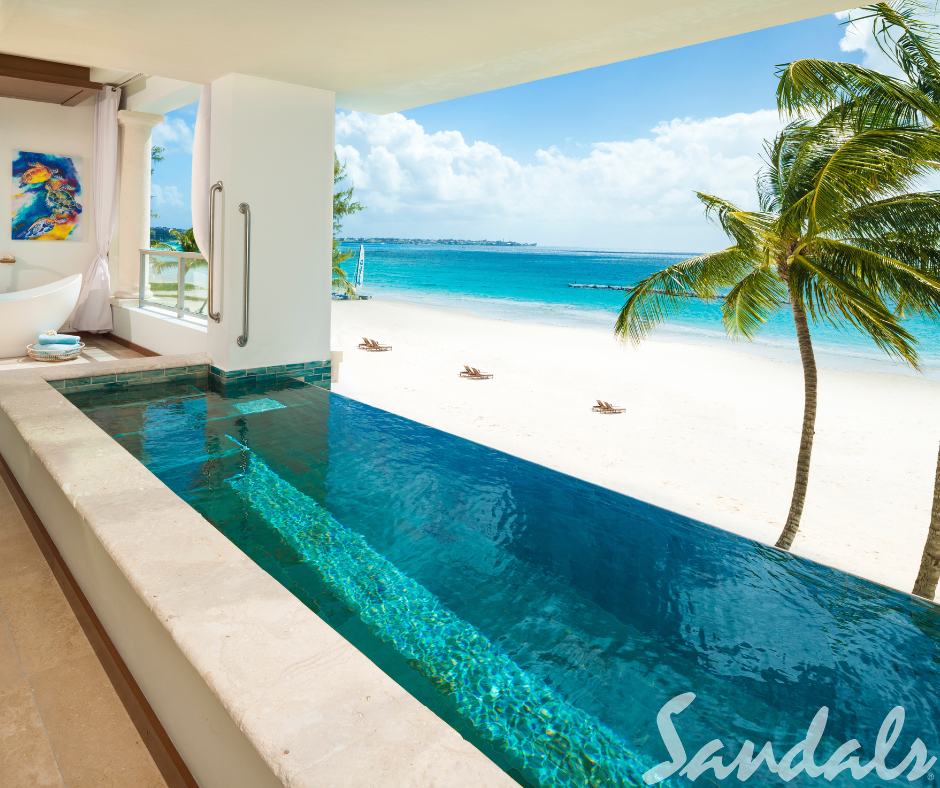 Sandals Royal Barbados Skypool Suite