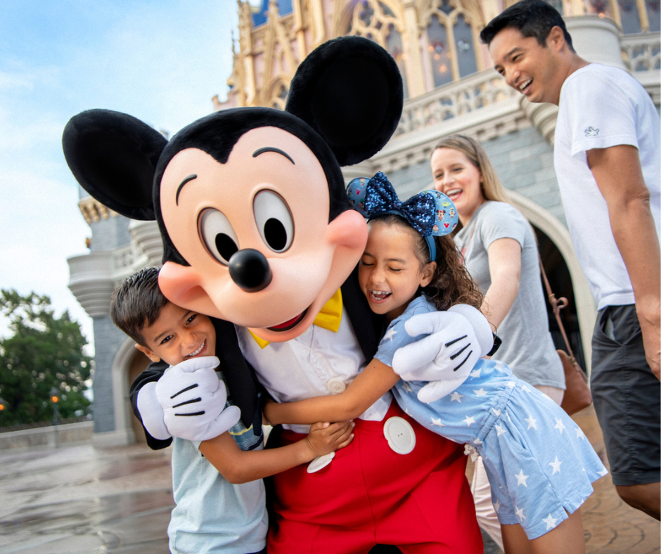 Mickey Mouse at Walt Disney World