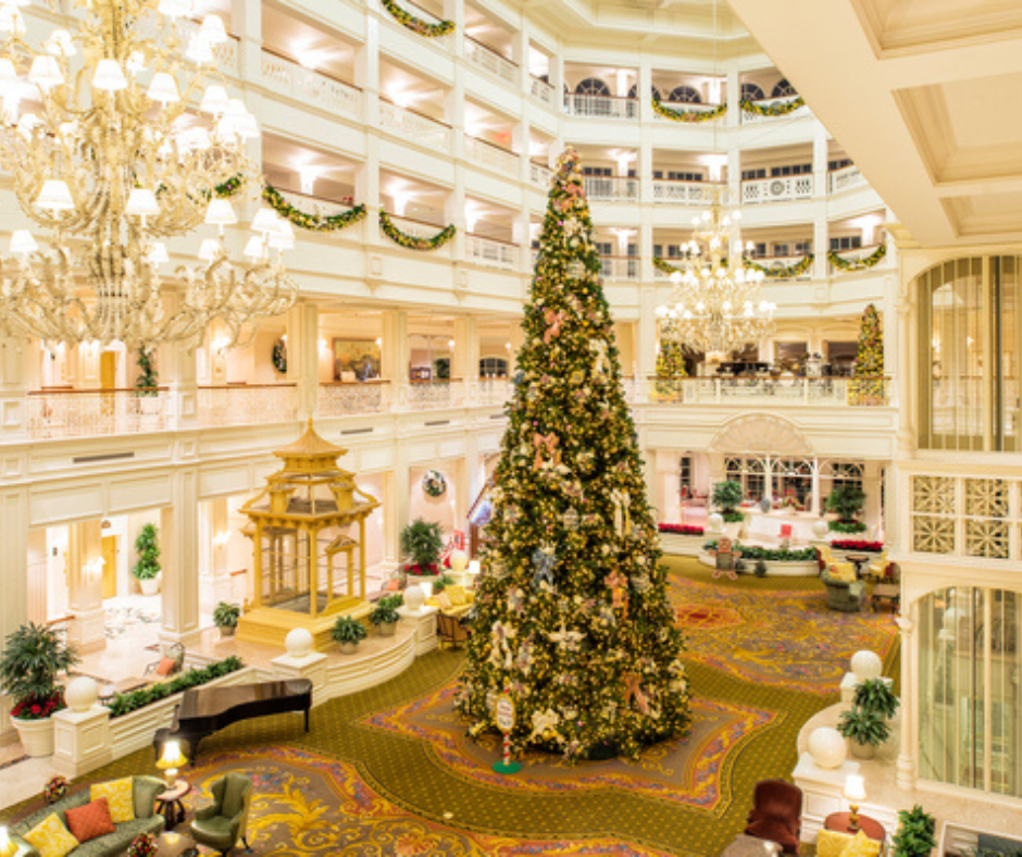 Grand Floridian at the holidays