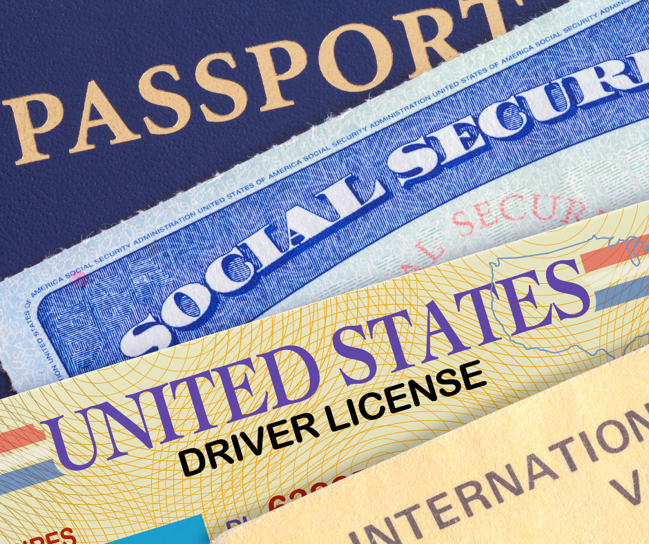 Passport, license