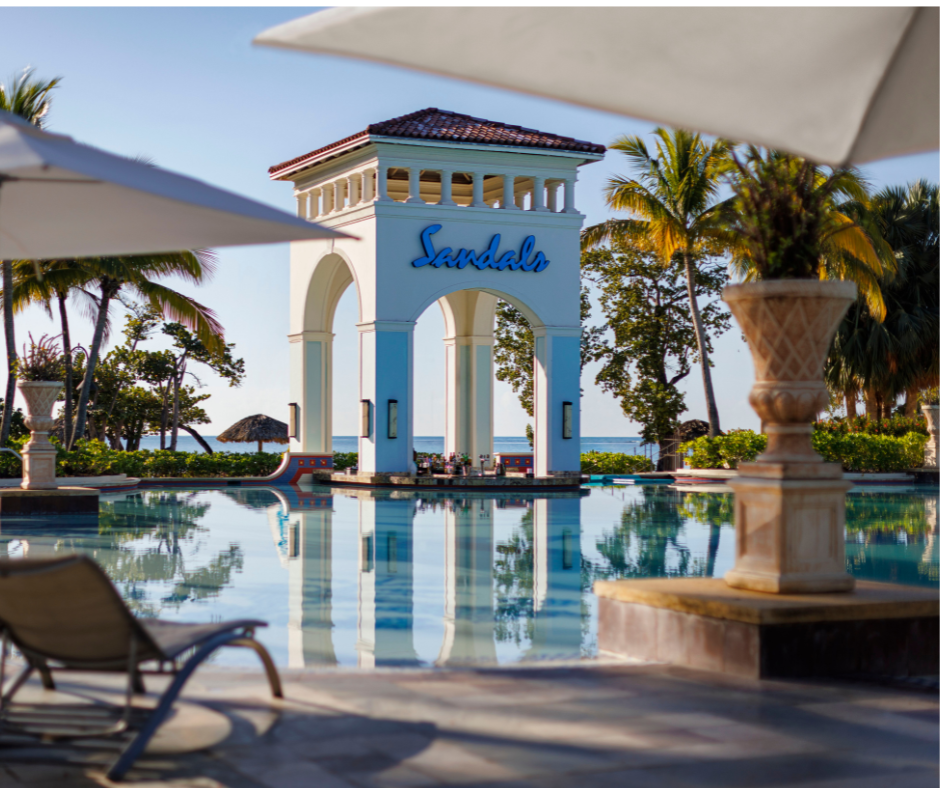 Pool at Sandals South Coast