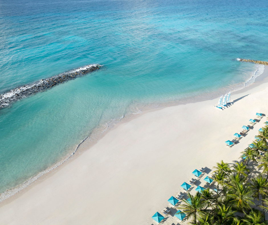 Beach at Sandals Barbados