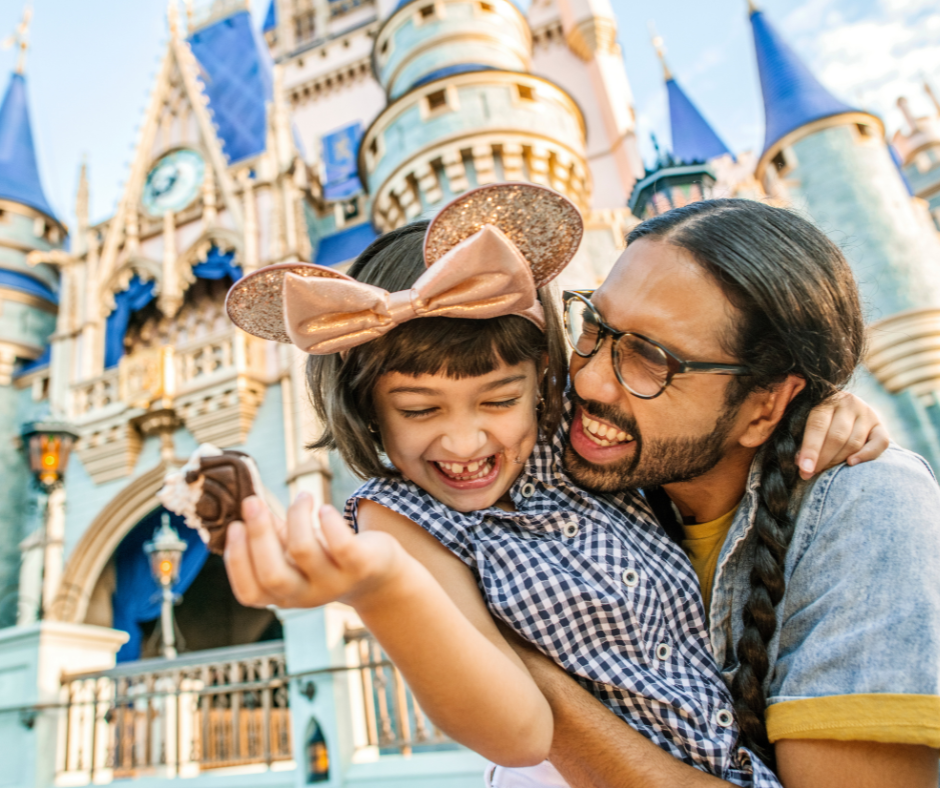 family at Walt Disney World