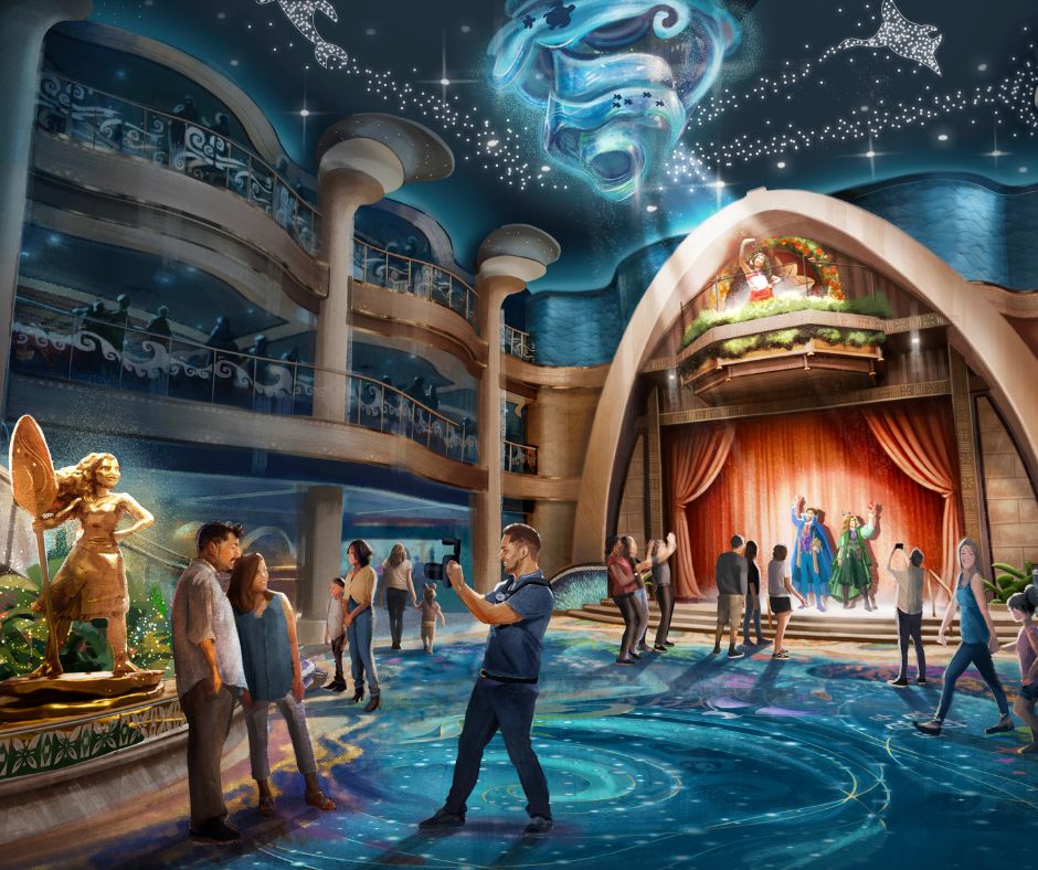 Grand entrance of Disney Believe